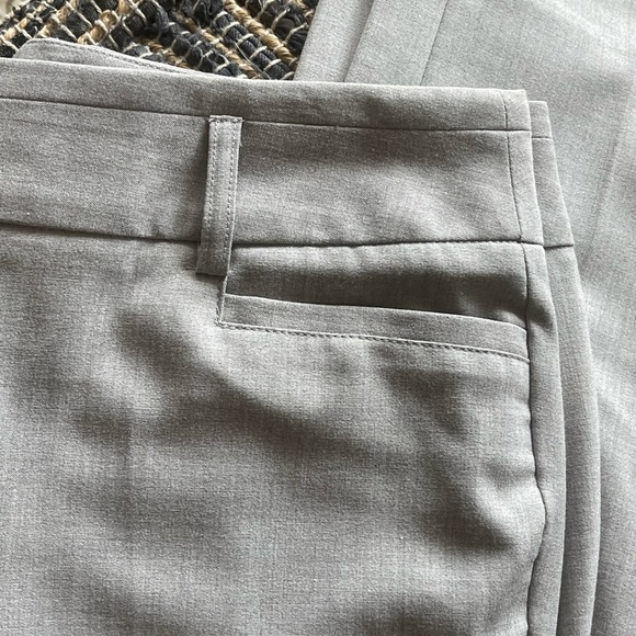 Amanda & Chelsea Grey Work Trousers - Picture 3 of 8
